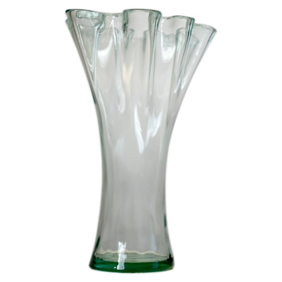 F&F Home Handkerchief Recycled Vase
