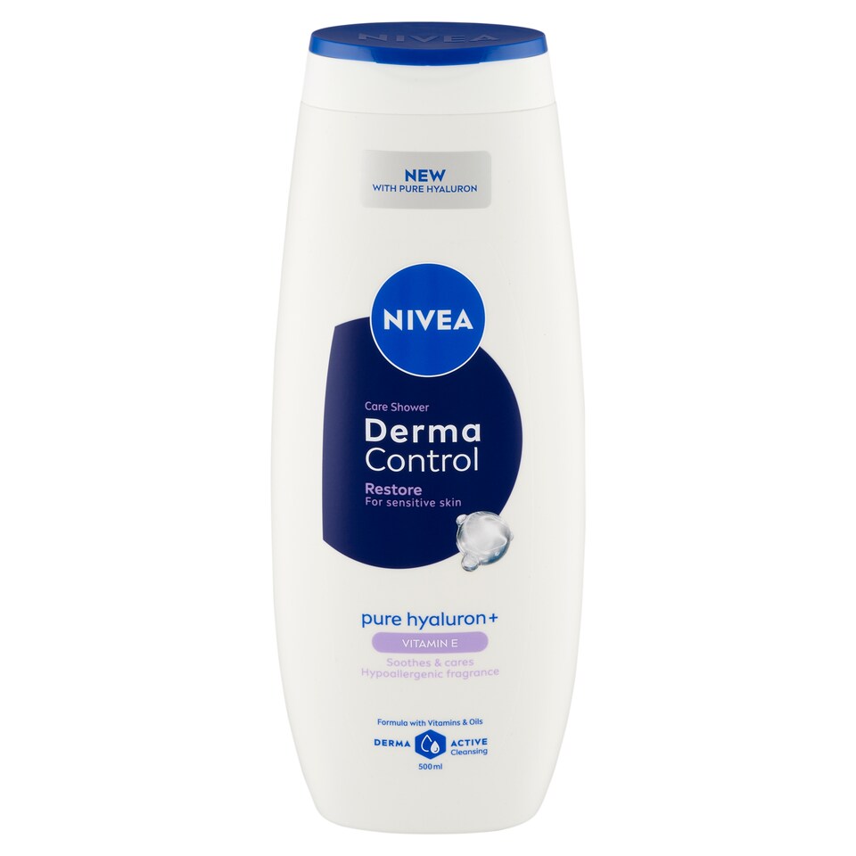 image 1 of NIVEA Derma Control Restore Shower Gel 500 ml