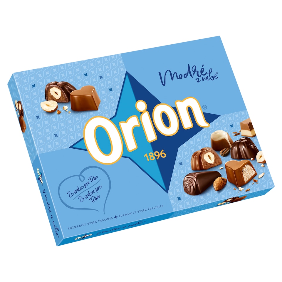 obrázok 1 z ORION Modré z neba čokoládové pralinky mix 145 g