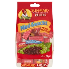 Sunmaid Raisin Snacks 250G