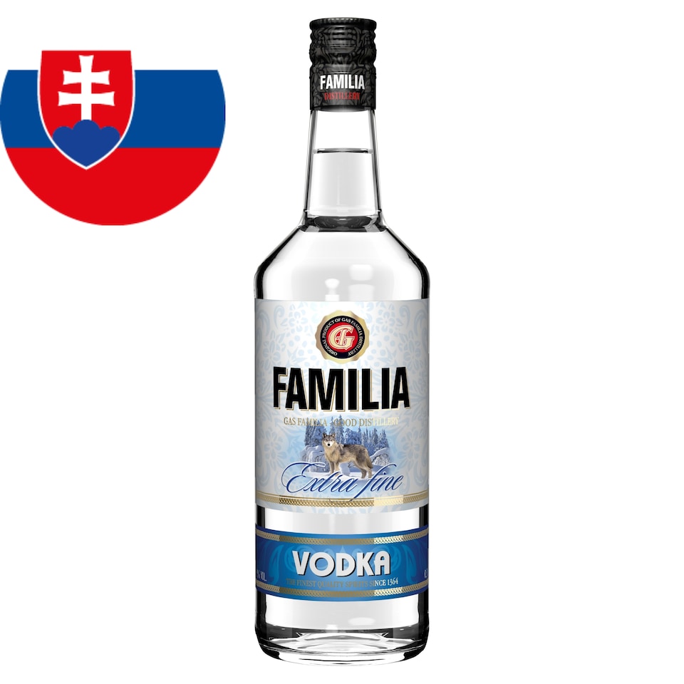 Gas Familia Extra Fine vodka 38% 0,7 l