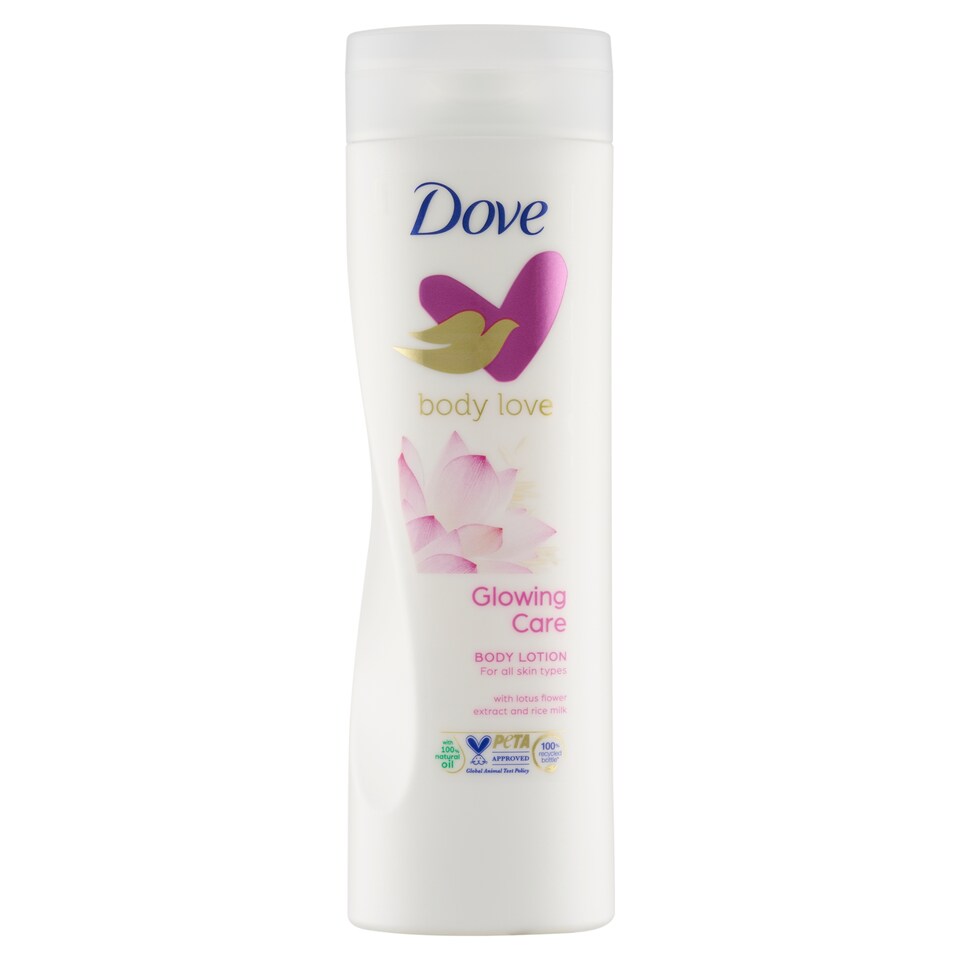 Dove tělové mléko Glowing Lotus 250ml