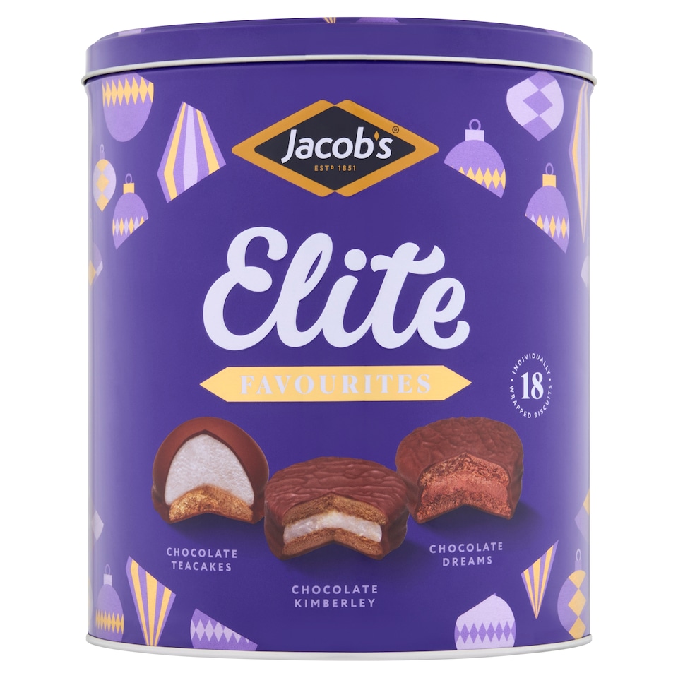 Jacobs Elite Favourites Biscuits 414G