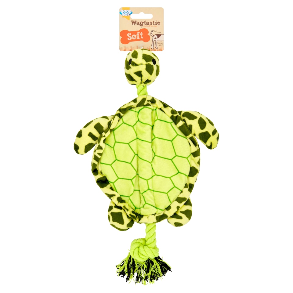 Good Boy Raggy Crinkle Soft Dog Toy