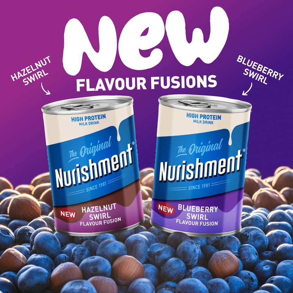 image 1 of Nurishment Hazelnut Swirl Flavour Fusion 400g