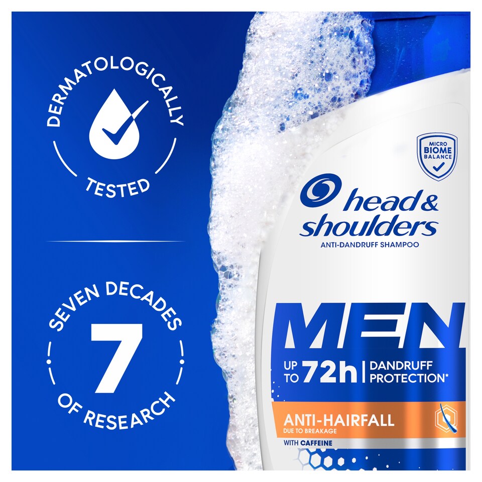 image 1 of Head and Shoulders Men Anti-Hairfall Shampoo 330ml