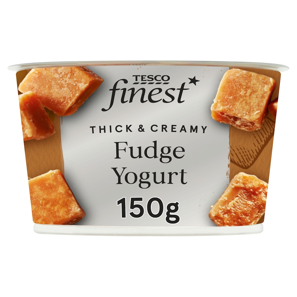Tesco Finest Fudge Yogurt 150G