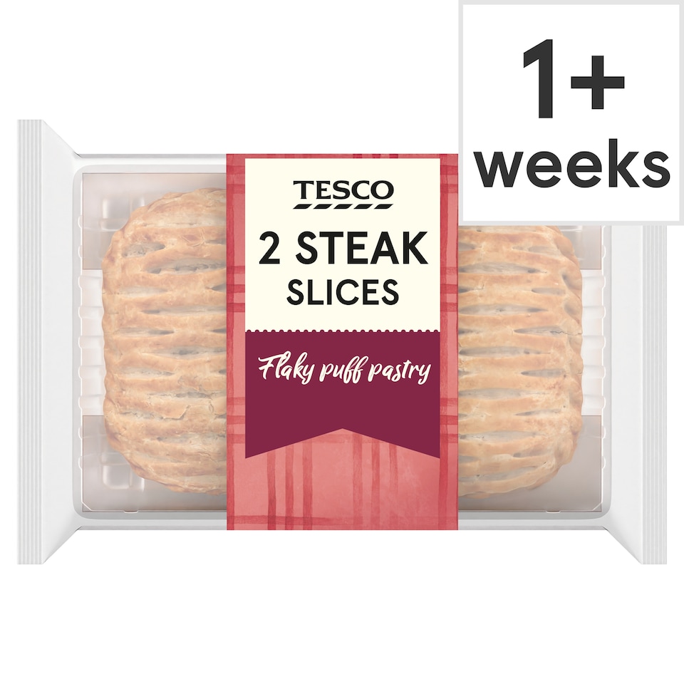 Tesco 2 Steak Slice 300g