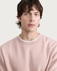 image 1 of F&F Active EVERYHOUR Cotton Rich Crew Neck Sweatshirt in Pink