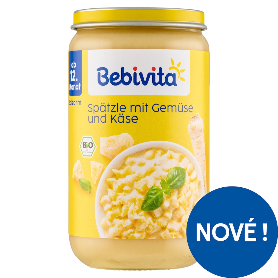 Obrázek 1 pro produkt Bebevita Bio špecle, zelenina a sýr 250g