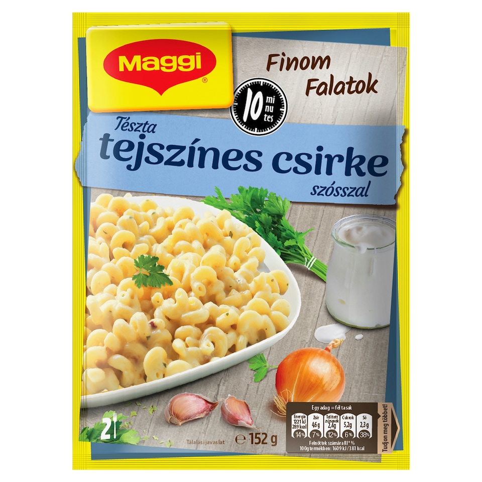 Maggi Finom Falatok tészta tejszínes csirke szósszal 152 g