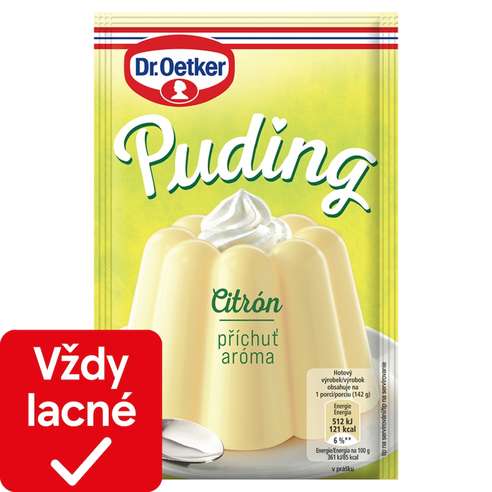 Dr. Oetker Puding citrón 38 g
