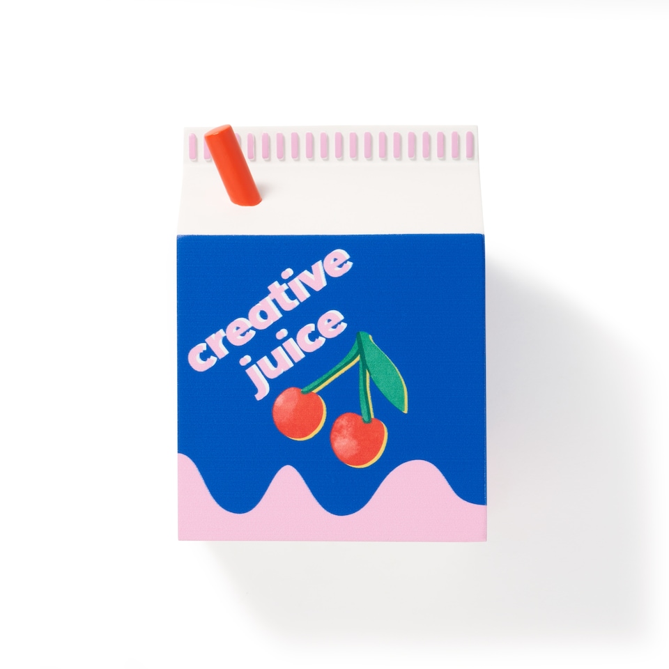 image 1 of Paperchase Deli Juice Carton Pen Pot