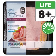 Tesco Healthy Living Crumbed Ham 100G
