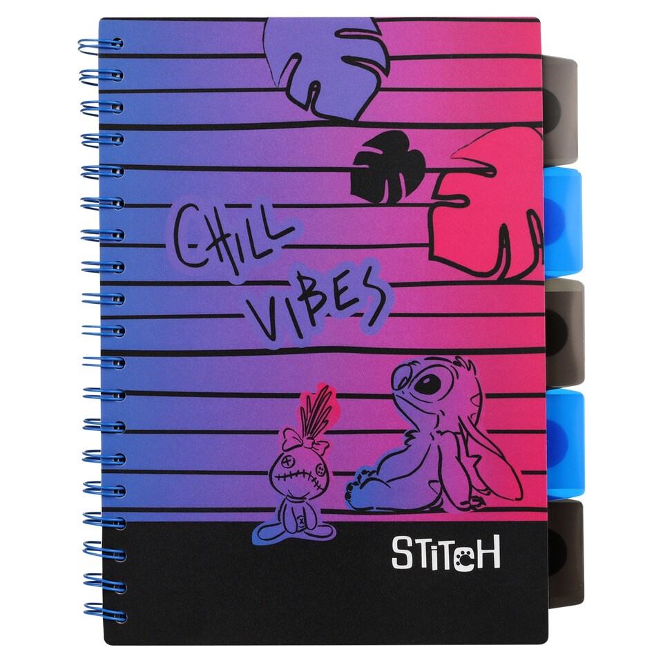 image 1 of Disney Stitch projektový sešit čtverečkovaný B5 100 listů