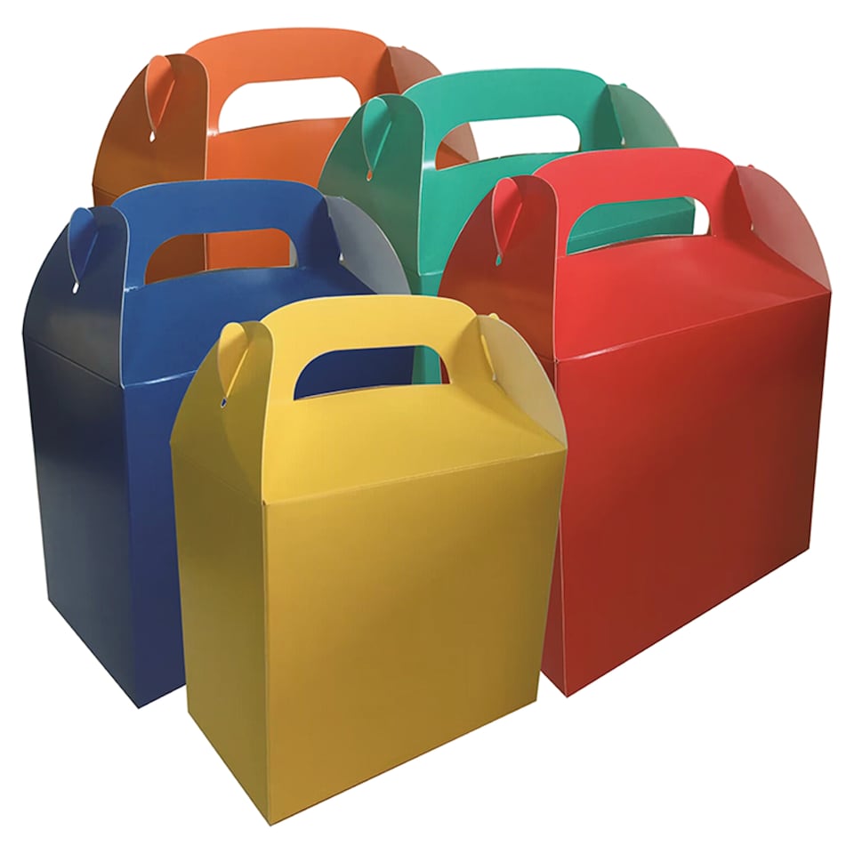 Tesco Rainbow Treat Boxes 10pk