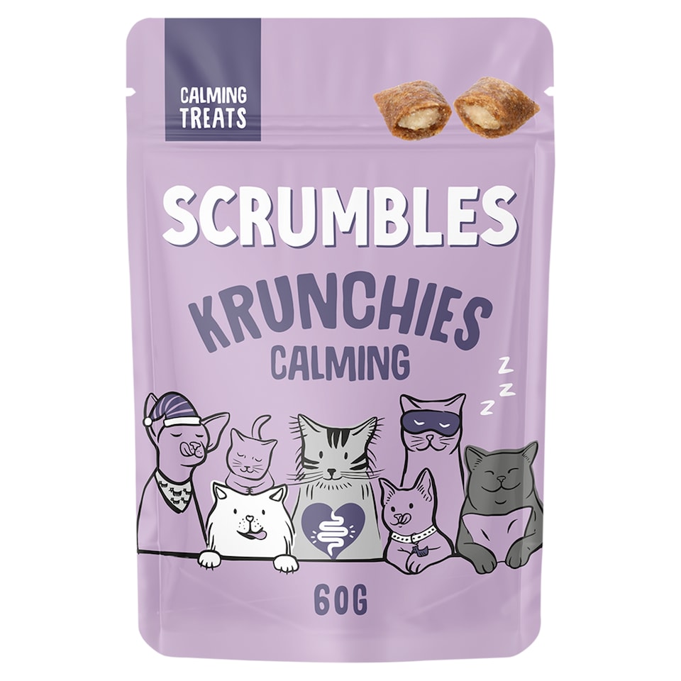 Scrumbles Krunchies Cat Calming 60g