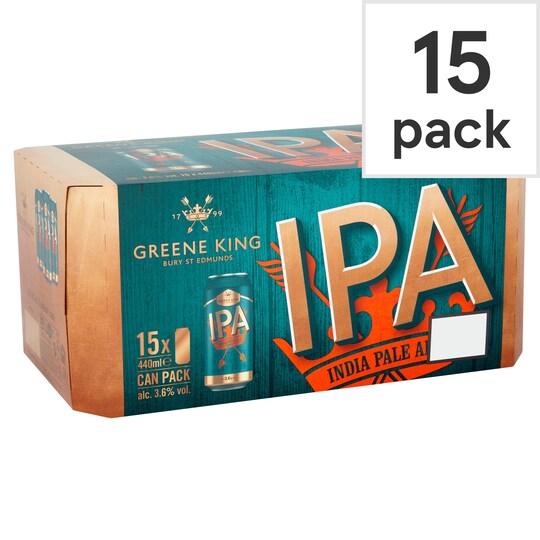 Greene King Ipa 15 X 440Ml Tesco Groceries