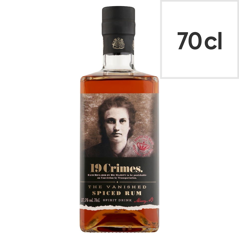 19 Crimes 'The Vanished' Spiced Rum 70cl