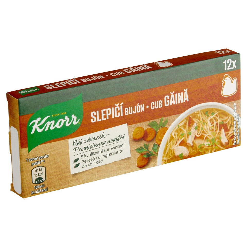 image 1 of Knorr Chicken Broth 12 x 10g (120g)