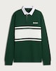 image 4 of F&F Pure Cotton Ireland Long Sleeved Rugby Top in Green
