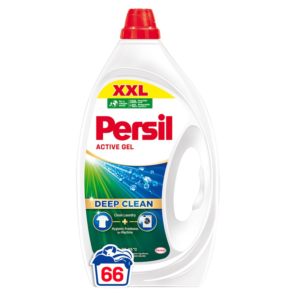 image 1 of Persil Deep Clean Active Gel Detergent 66 Washes 2.97 L