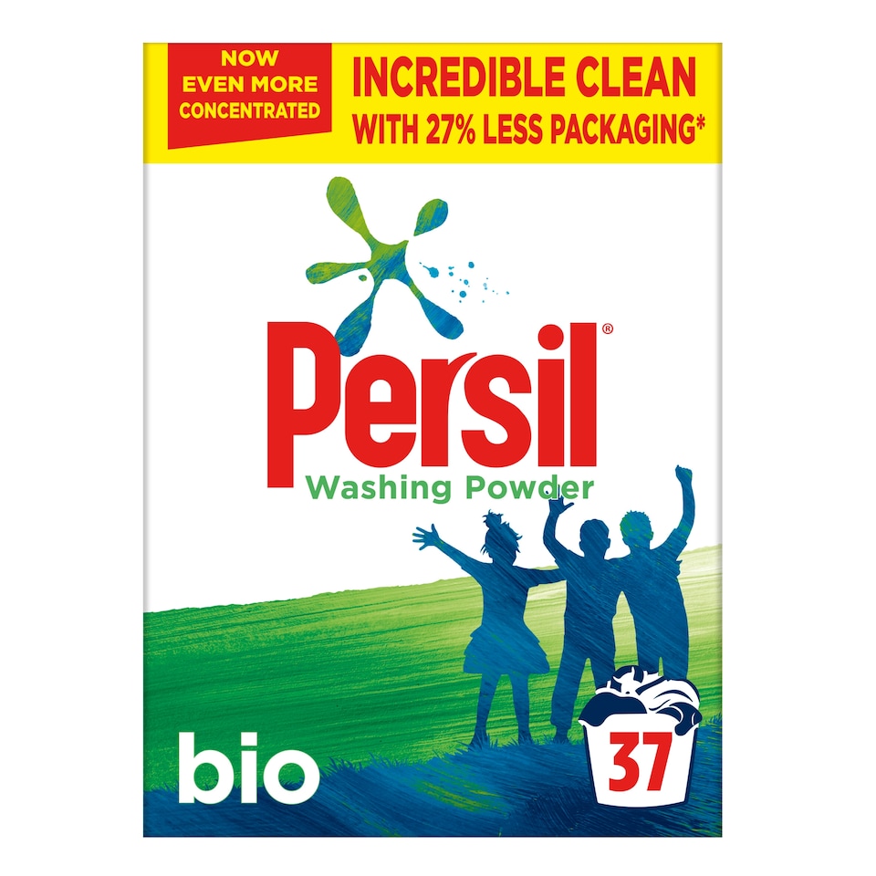 image 1 of Persil Biological Washing Powder 37 Washes 1.85Kg
