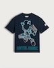 image 5 of Sonic Oversized Short Sleeved T-Shirt in Black