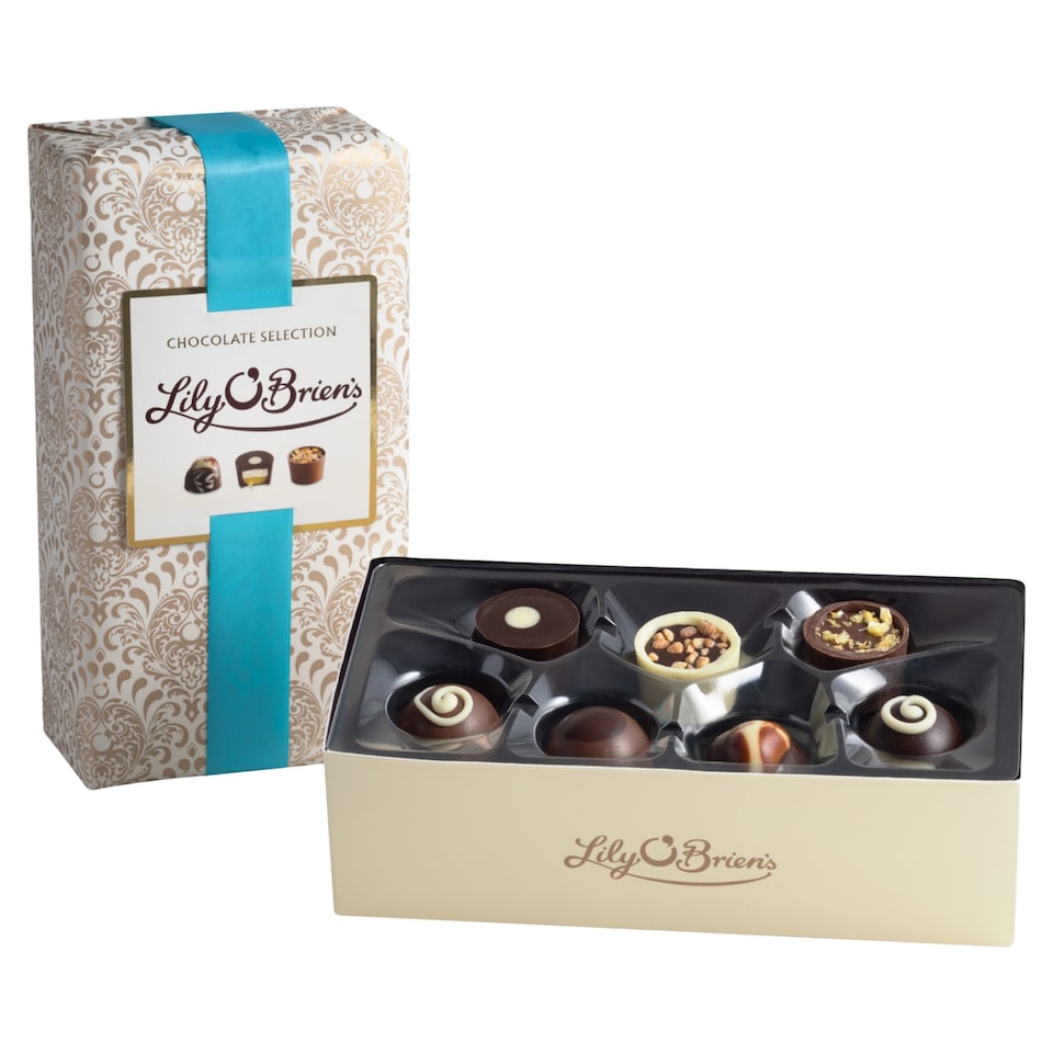 image 1 of Lily O'Brien's Chocolate Selection Gift Wrap 160g