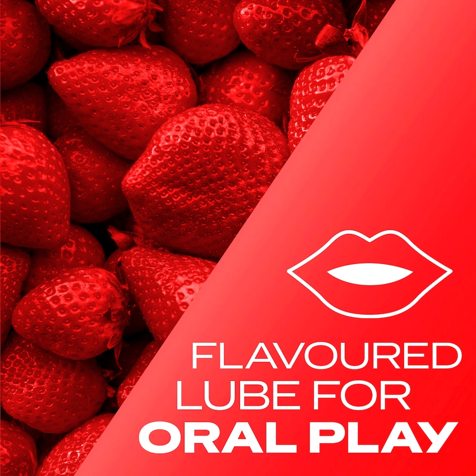 image 1 of Durex Water Based Lubricant Gel - Strawberry 100ml