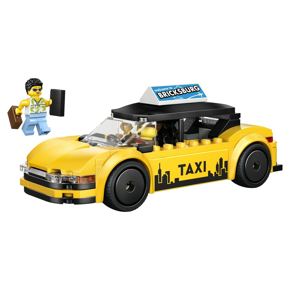 Obrázek 1 pro produkt LEGO City 60487 Žlutý taxík