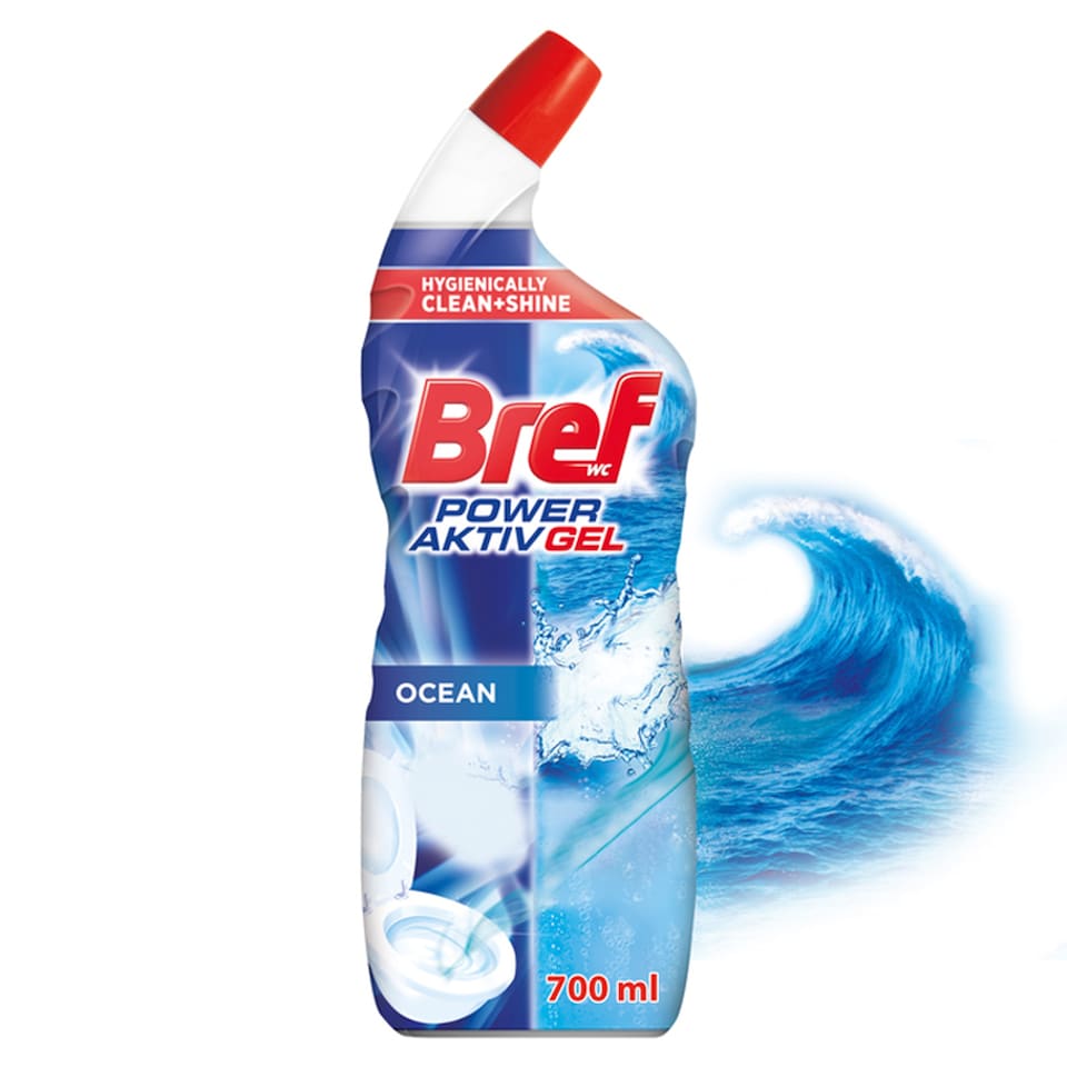image 1 of Bref Power Aktiv Gel WC čistič Ocean 700 ml