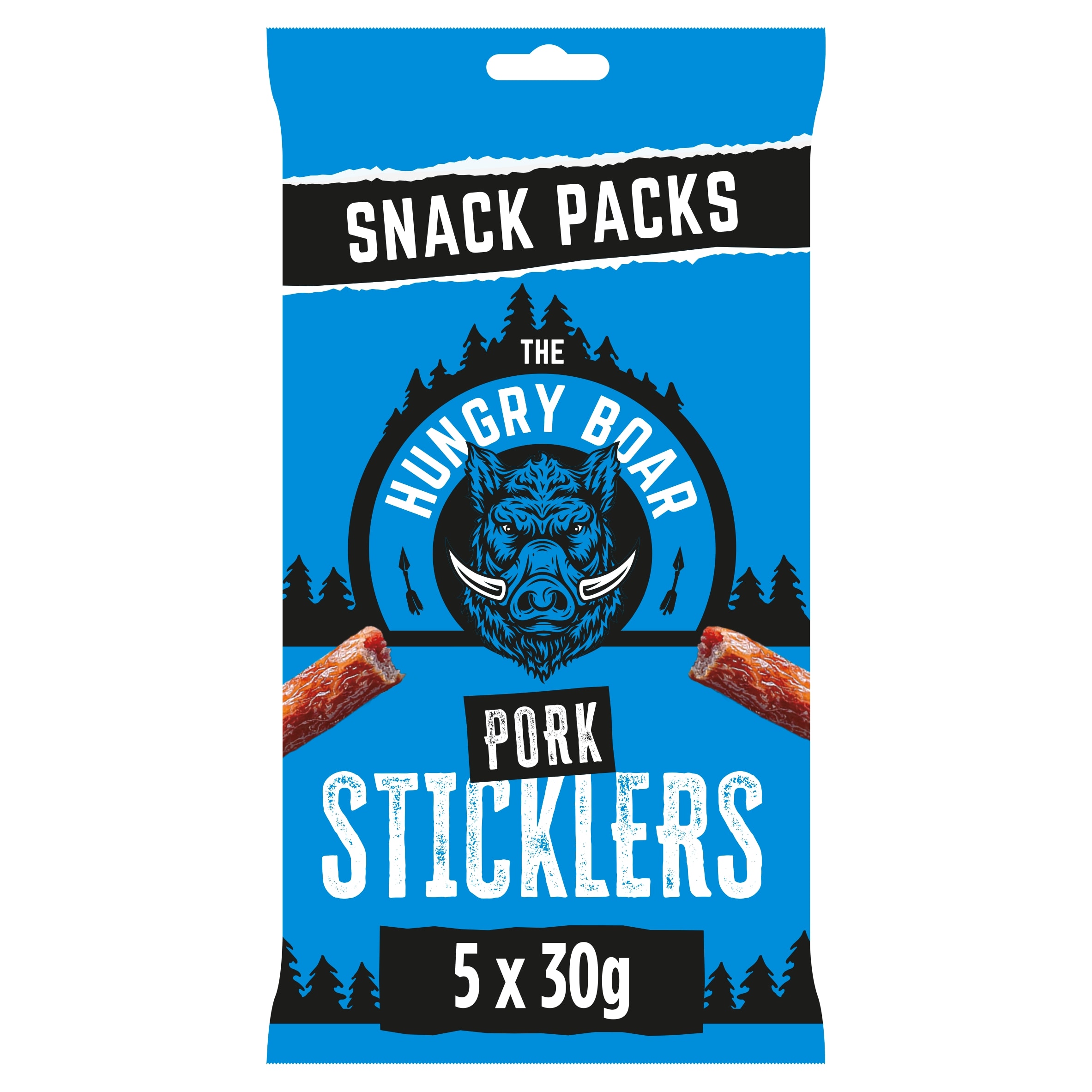 The Hungry Boar Pork Sticklers 5x30g