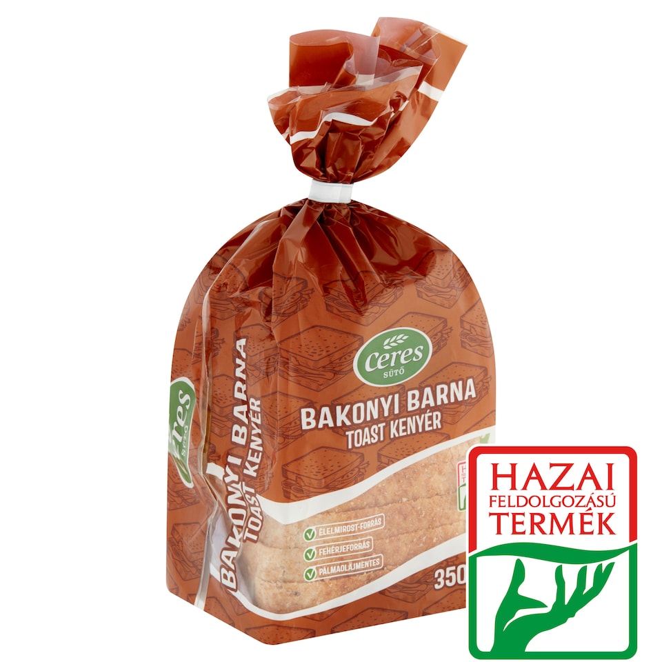 Ceres Bakonyi Brown Toast Bread 350 g