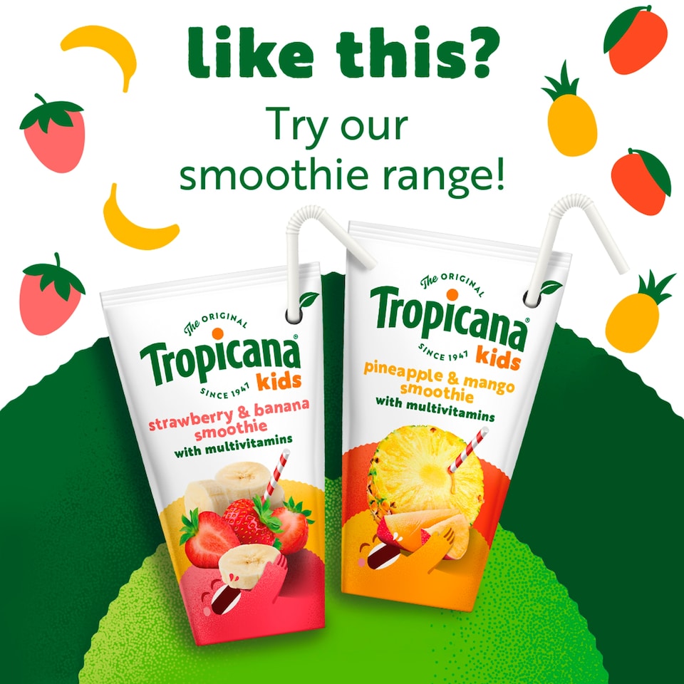 image 1 of Tropicana Kids Pressed Apple Juice 4 x 150ml