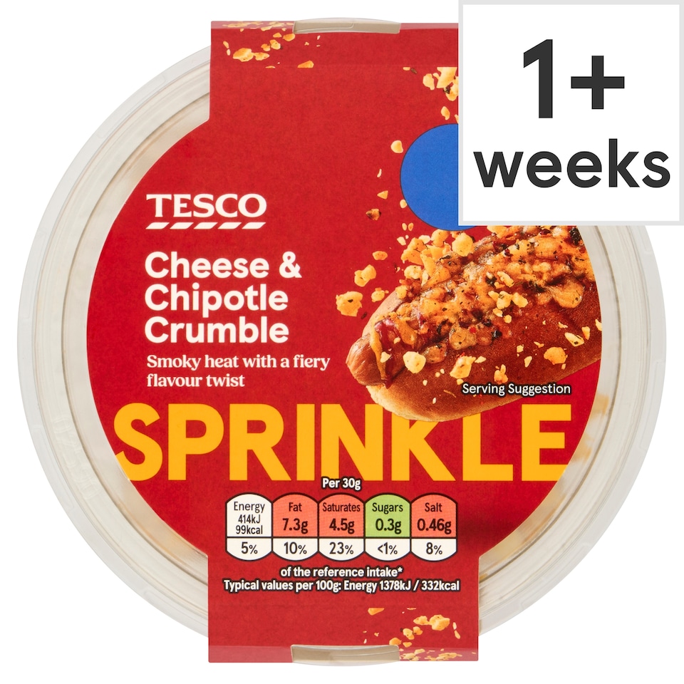 Tesco Cheese & Chipotle Crumble 120g