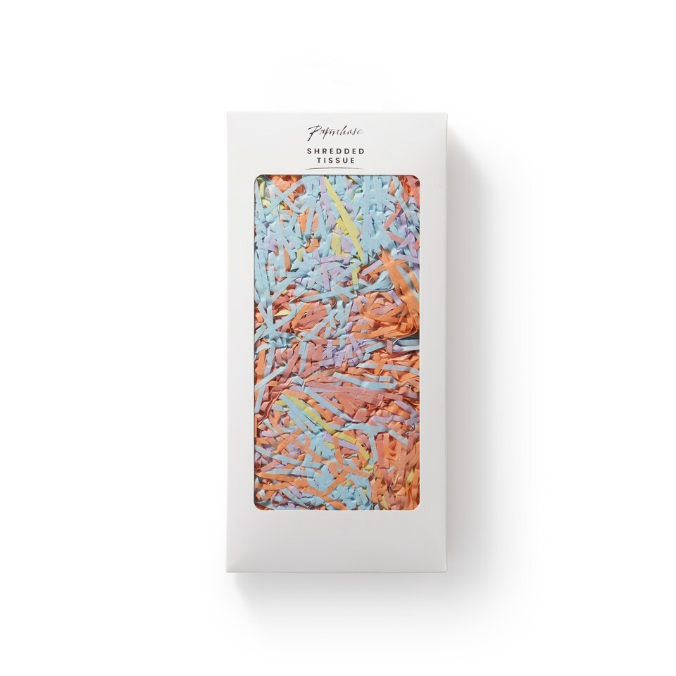 image 1 of Paperchase Ombre Shredded Tissue Paper