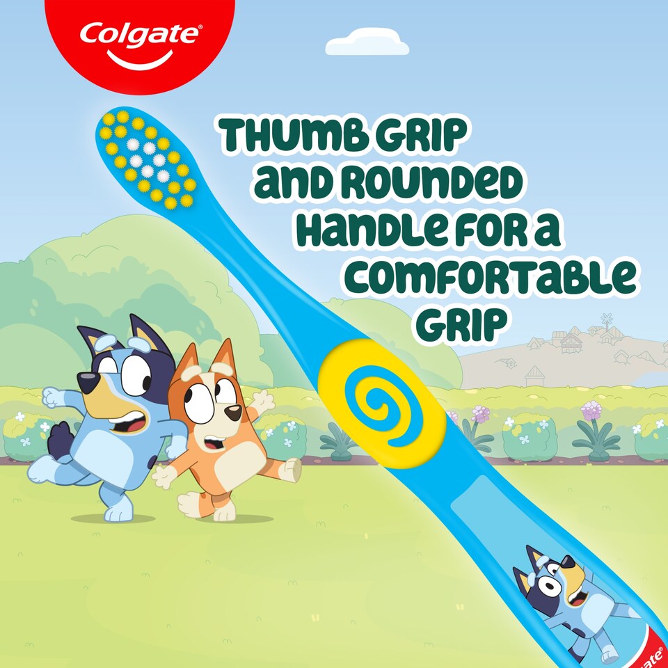image 1 of COLGATE LITTLE KIDS' SMILES TOOTHBRUSH 3-5 YEARS, SUPER SOFT 2 pcs