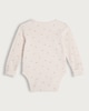 image 2 of F&F Baby 2-Pack Cotton Rich Ribbed Long Sleeved Bodysuits in Pink