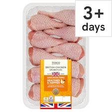 Tesco British Chicken Drumsticks 1Kg