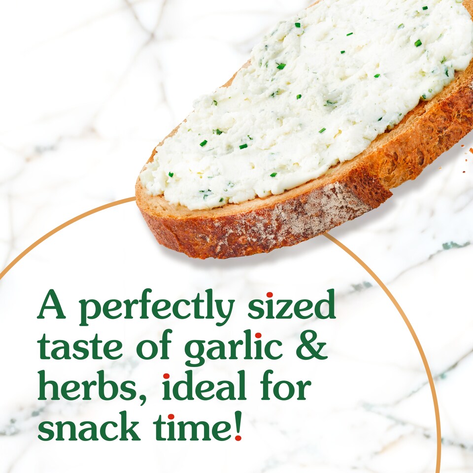 image 1 of Boursin Garlic & Herbs Cream Cheese Portions 6x16g