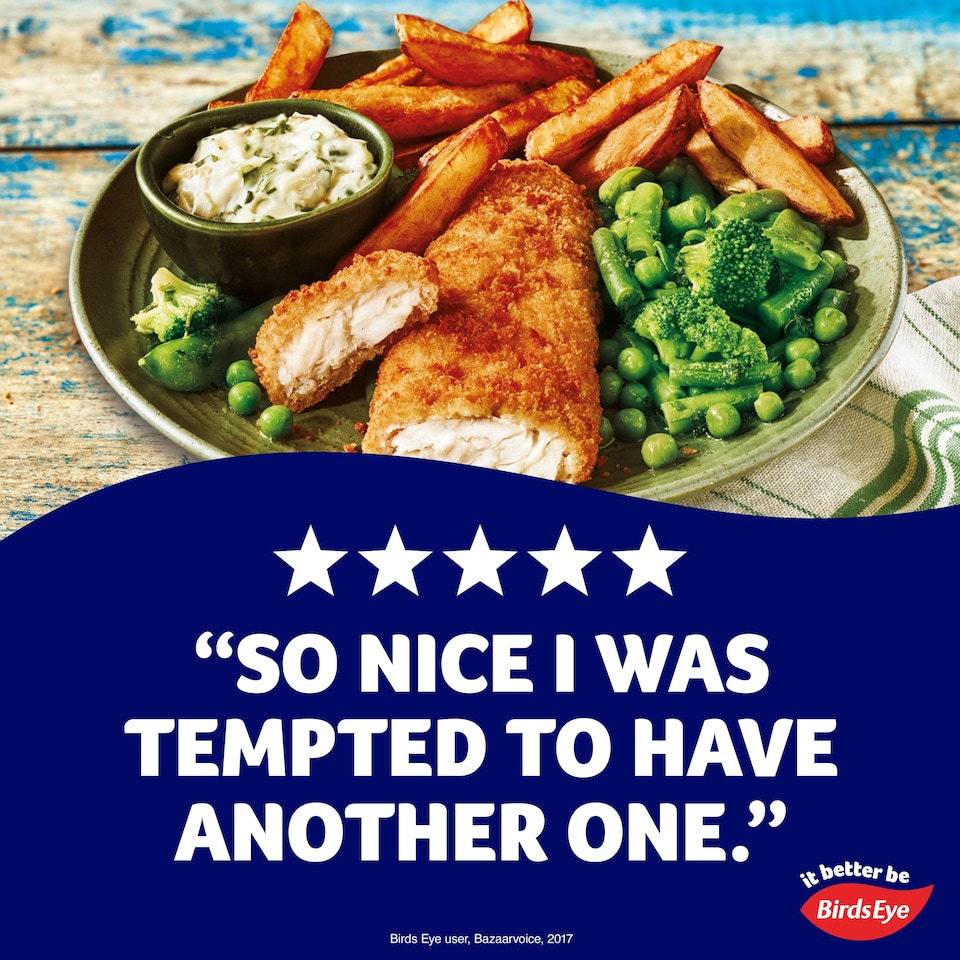 image 1 of Birds Eye 4 Large Breaded Haddock 440G