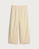 image 4 of F&F Pure Cotton Utility Barrel Leg Trousers in Yellow