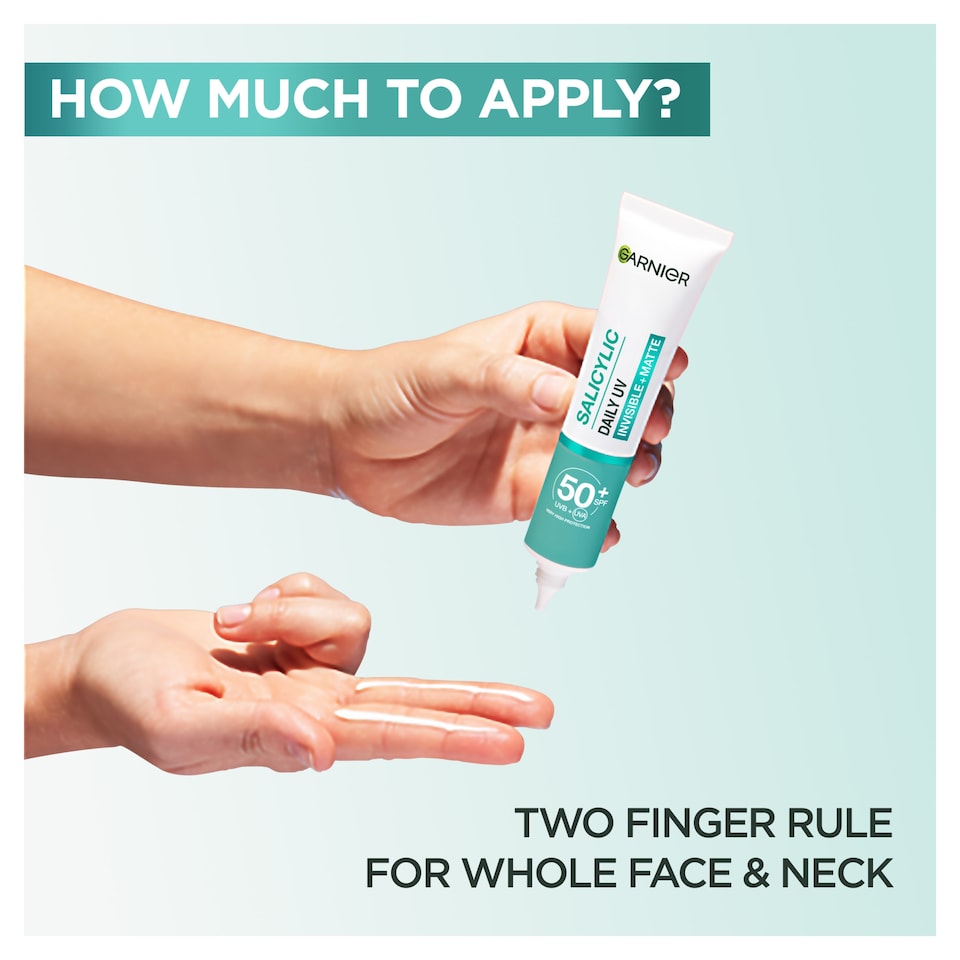 image 1 of Garnier BHA + Niacinamide Daily UV Fluid SPF50+ 40ml