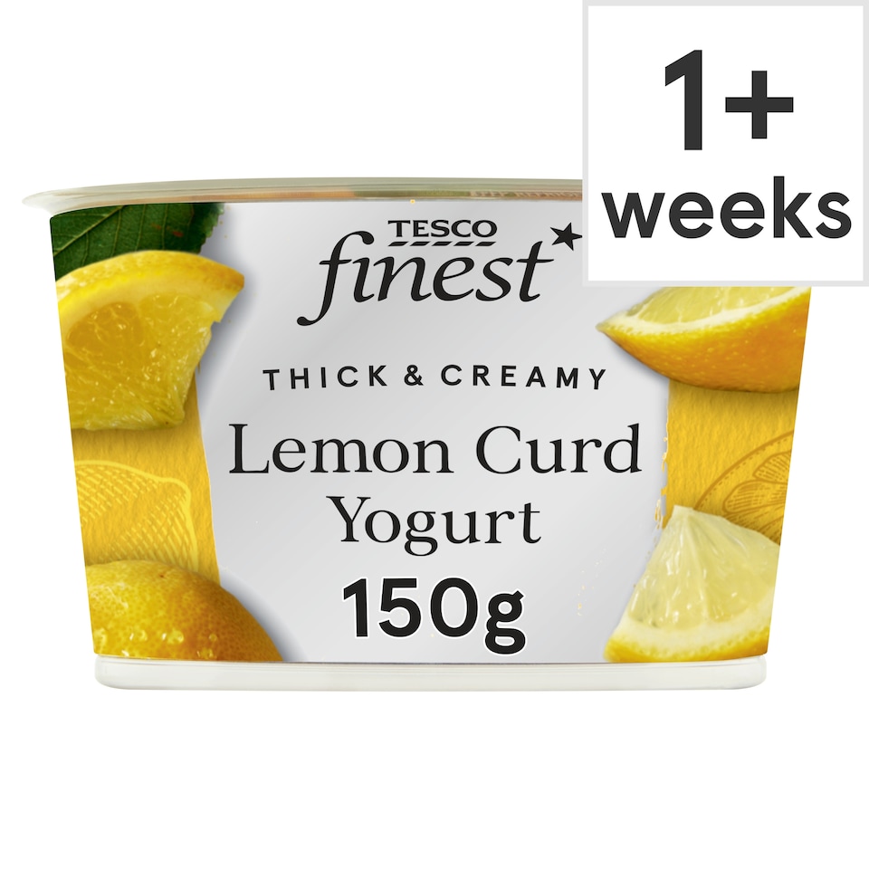Tesco Finest Lemon Curd Yogurt 150G