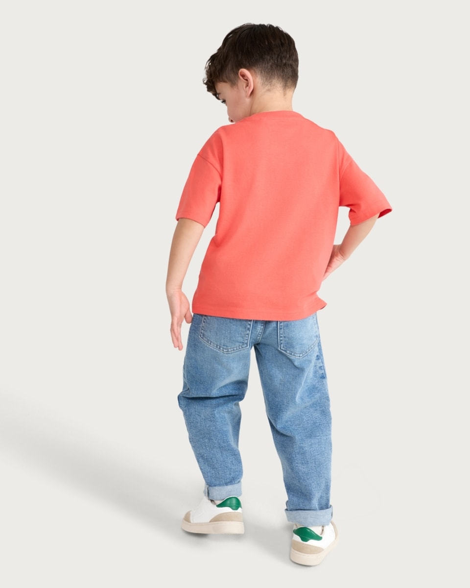 image 1 of Hot Wheels Pure Cotton T-Shirt in Orange