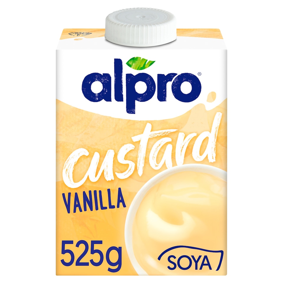 image 1 of Alpro Vanilla Dairy Free Soya Custard 525g