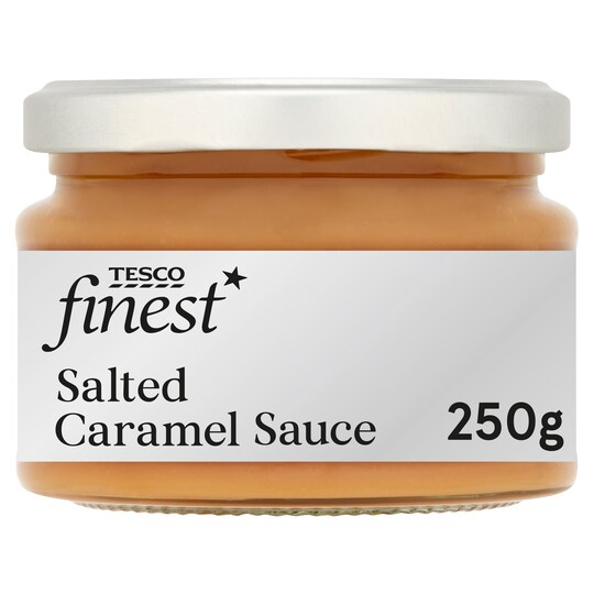 Tesco Finest Salted Caramel Sauce 250G Tesco Groceries