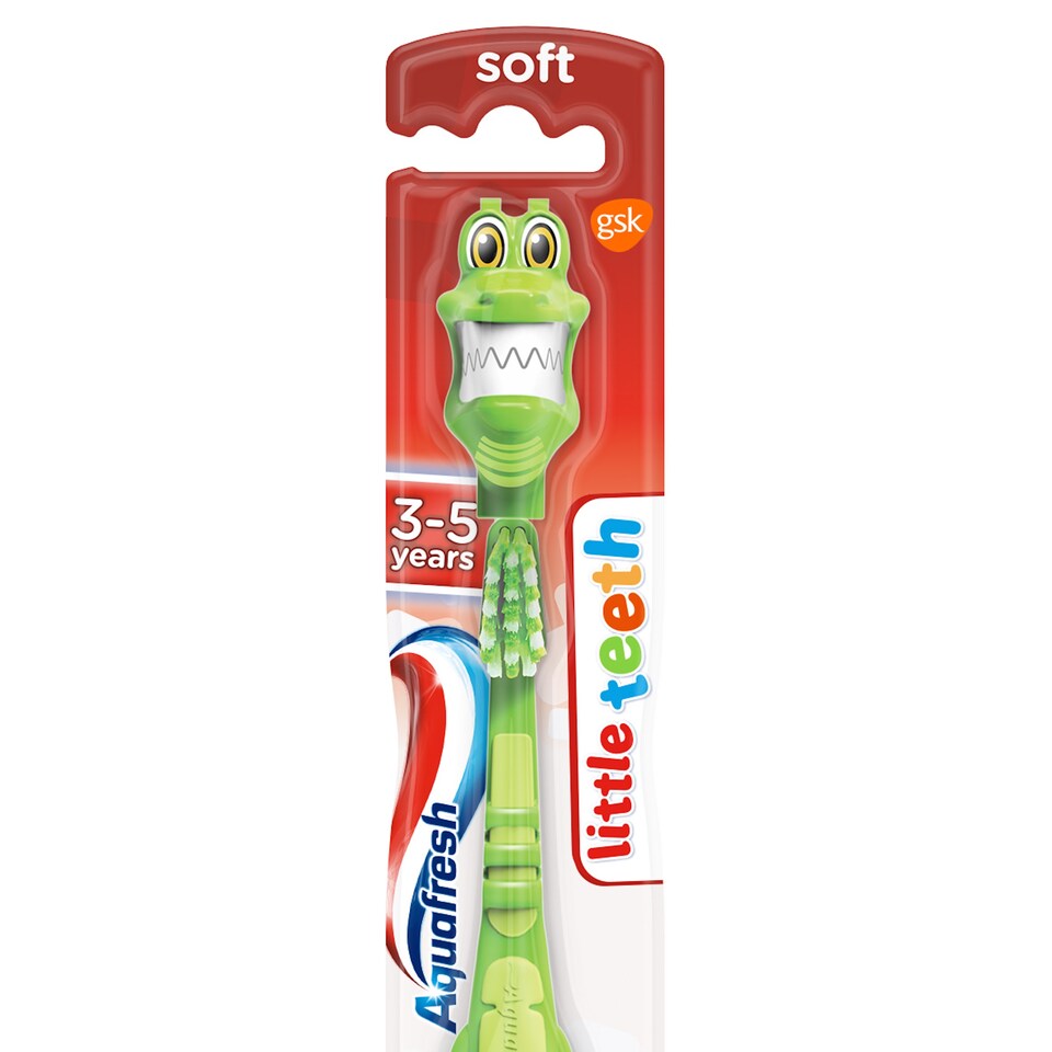 image 1 of Aquafresh Little Teeth 3-5 Years Toothbrush