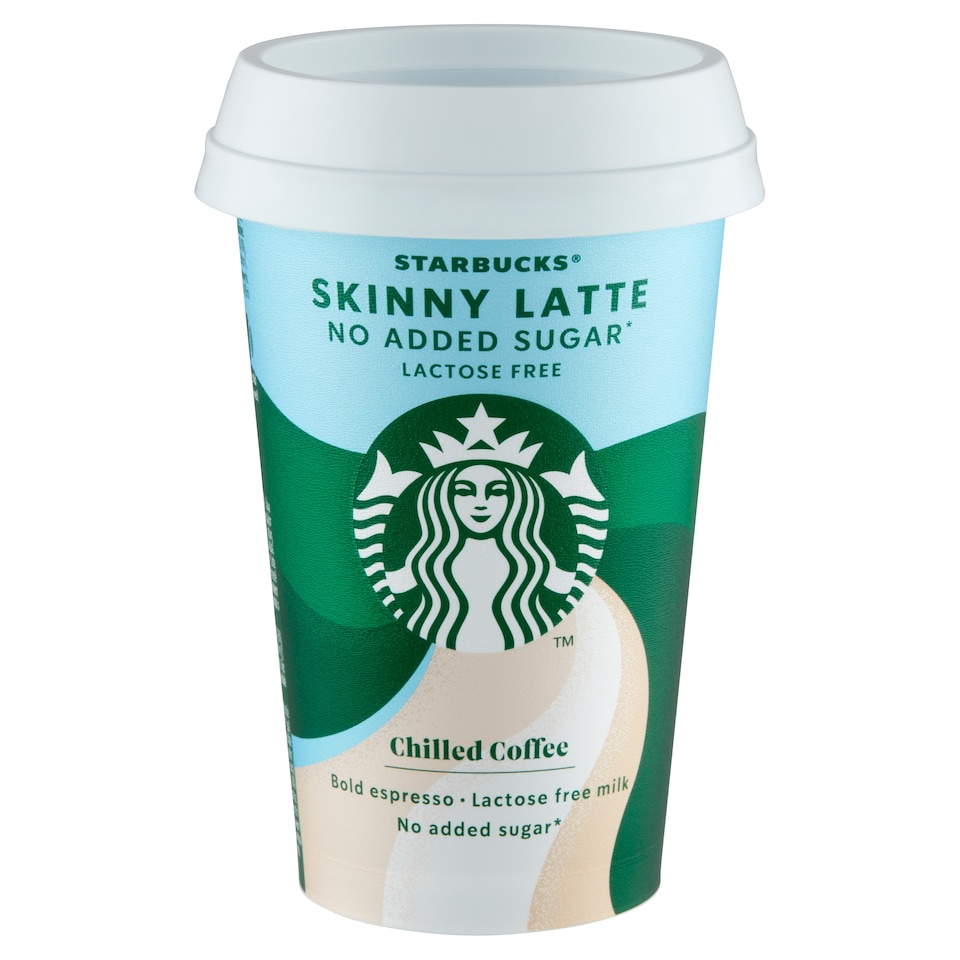 image 1 of Starbucks Skinny Latte Lactose-Free Milk Drink 220 ml